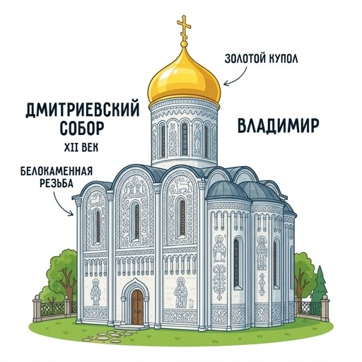 Дмитриевский собор во Владимире
