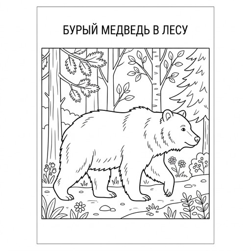 Бурый медведь