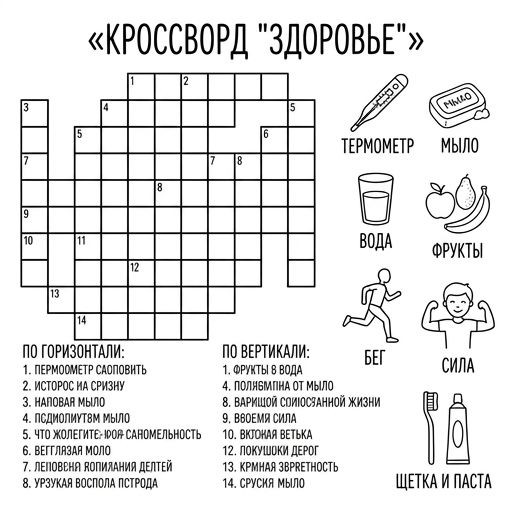Кроссворд «Здоровье»