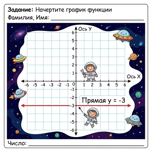 Параллельна оси $Ox$