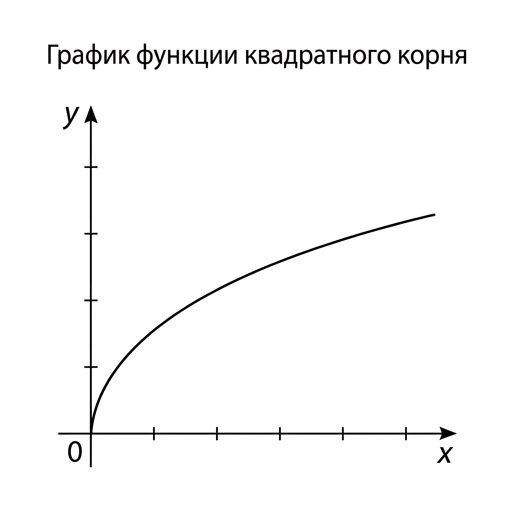 $y = \sqrt{x}$