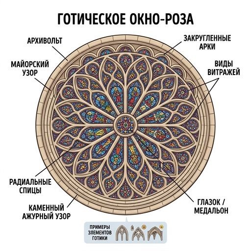 Окно-роза