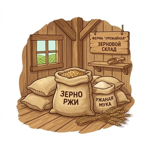 Мешки с рожью