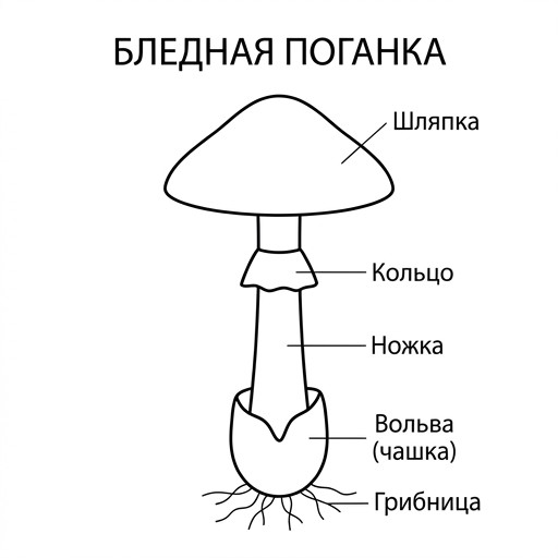 Бледная поганка