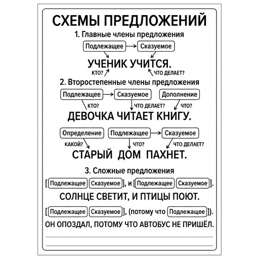 Схема предложения