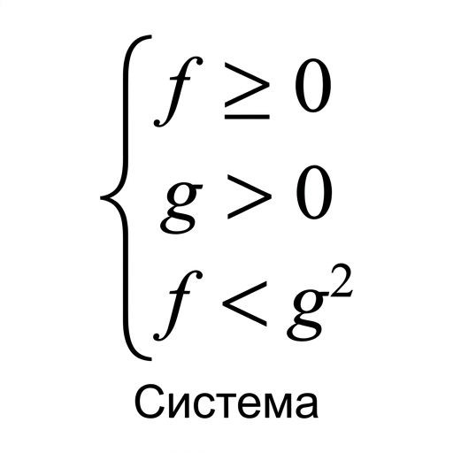 $\sqrt{f} < g$
