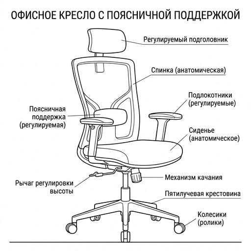 Компьютерный стул