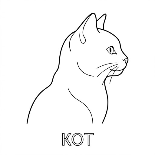 Кот вправо