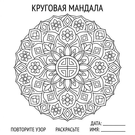 Центральный узор