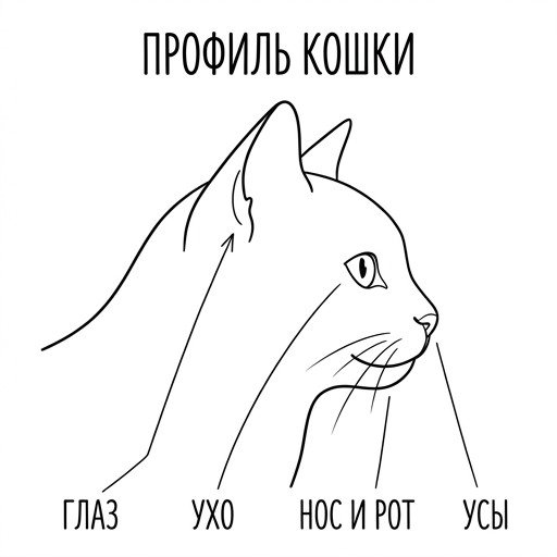 Кот вправо
