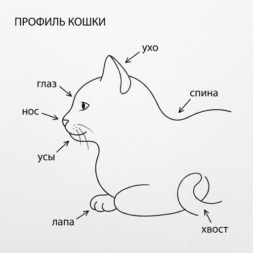 Кот влево