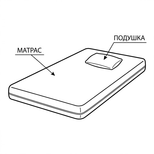 Ровный матрас