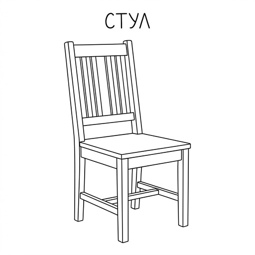 Жесткий стул