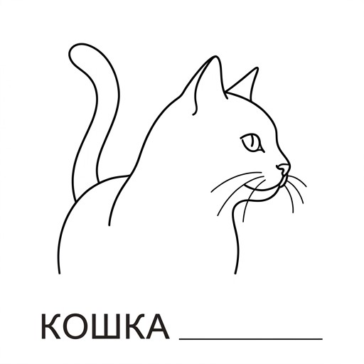 Кот вправо