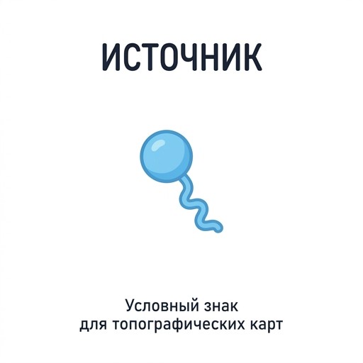 Родник или чистый источник воды