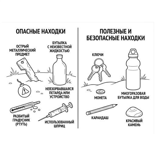 Опасные и полезные находки
