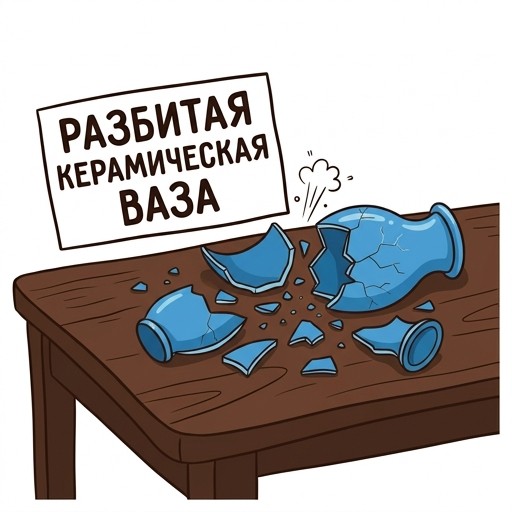 Разбитая ваза