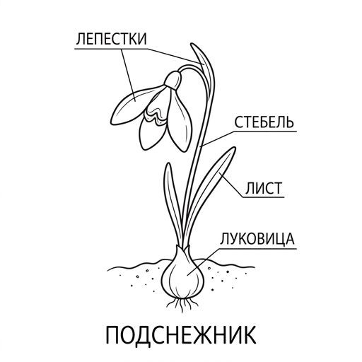 Весенний цветок