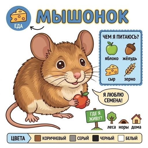 Мышь (3-е скл.)