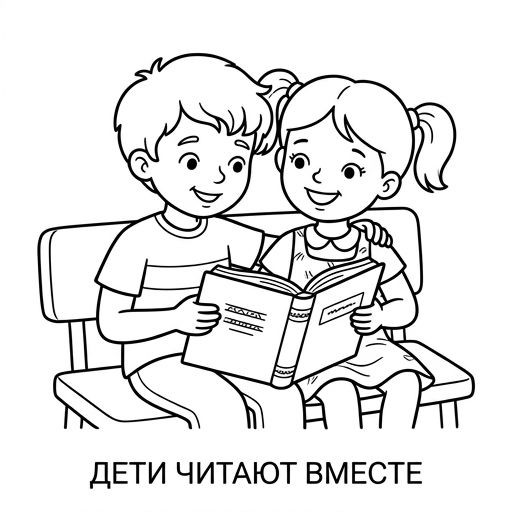 Делятся книгой