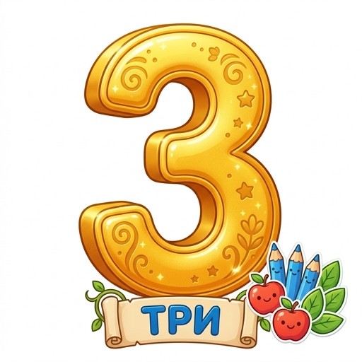 Три