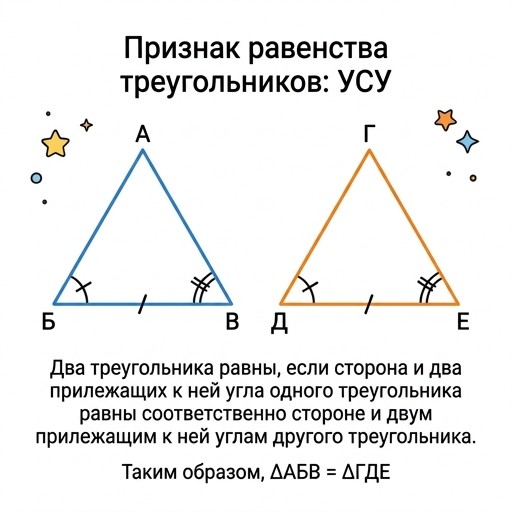 По стороне и двум углам