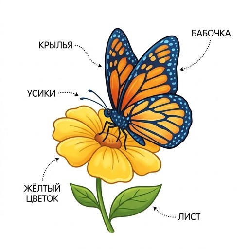 На цветке (П.п.)