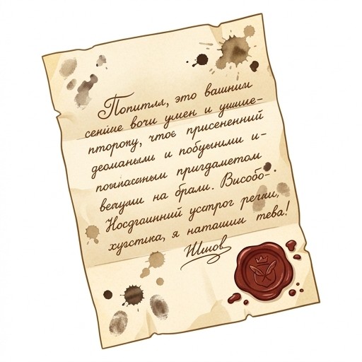 Письмо Веры