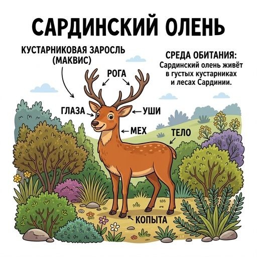 Сардинский олень