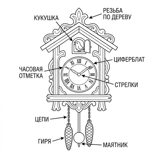 Часы с кукушкой