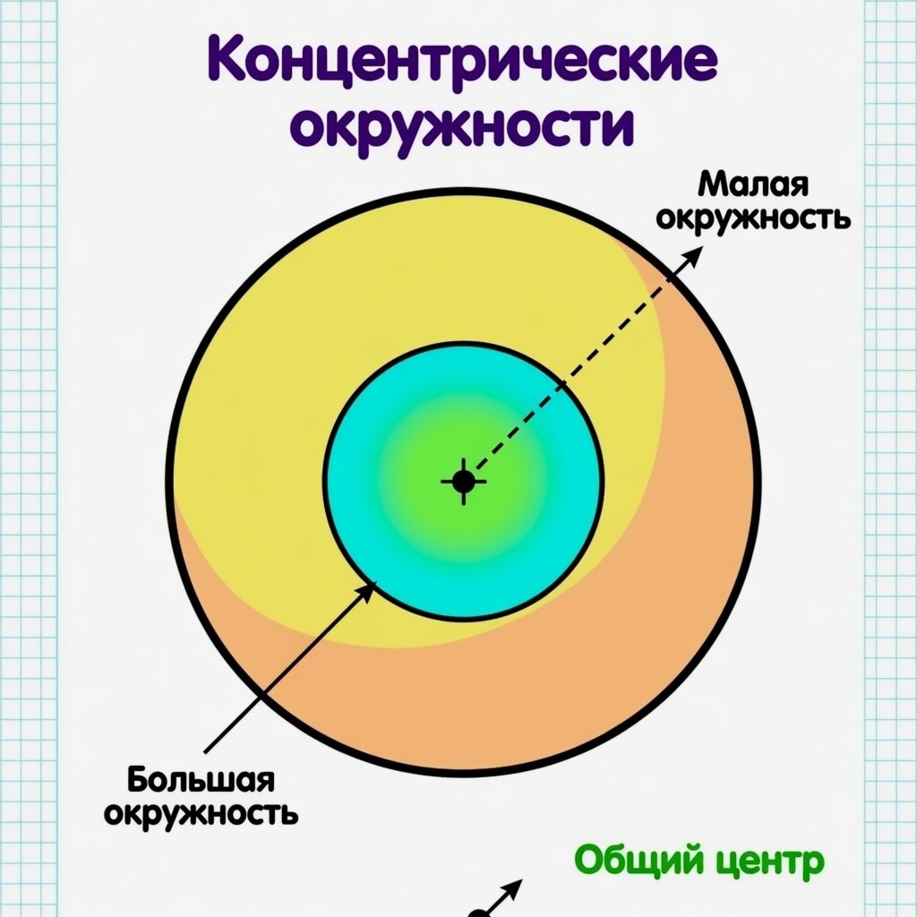 Концентрические окружности