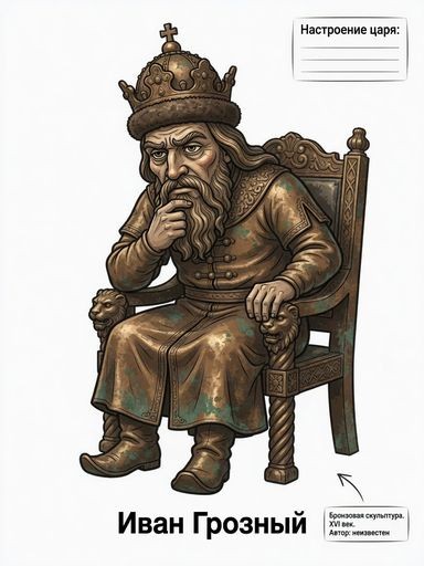 «Иван Грозный» (М. Антокольский)