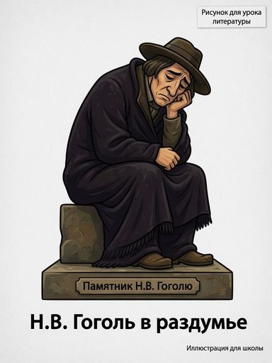 Памятник Н. Гоголю (Н. Андреев)