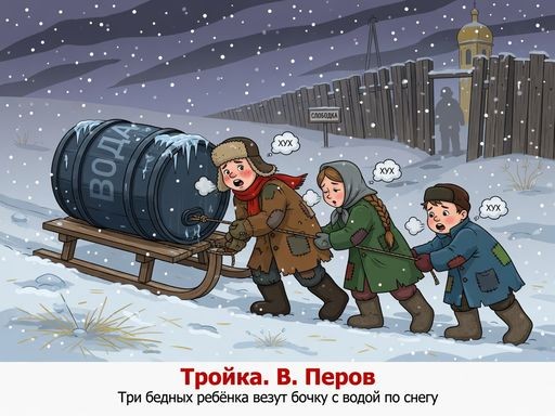 «Тройка» (В. Перов)