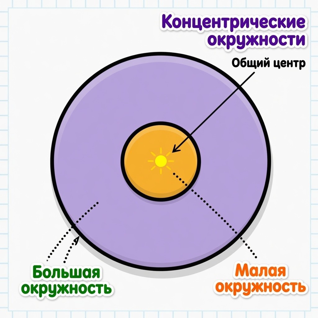 Концентрические окружности