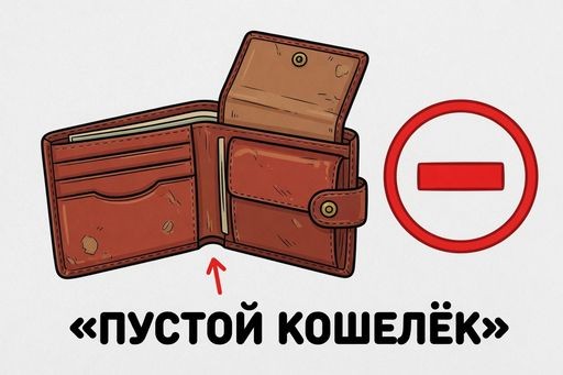 Долг 500 рублей ($-500$)