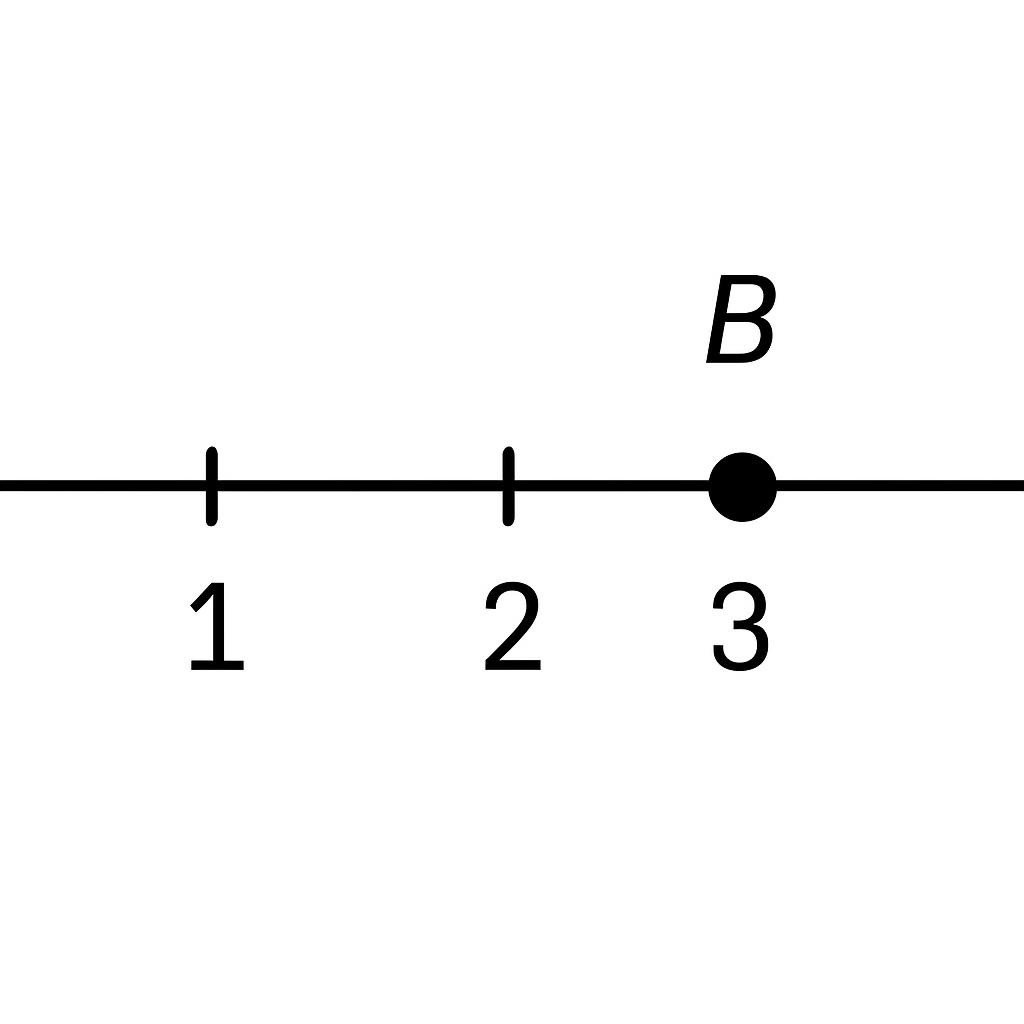 Точка со значением $\sqrt{5}$