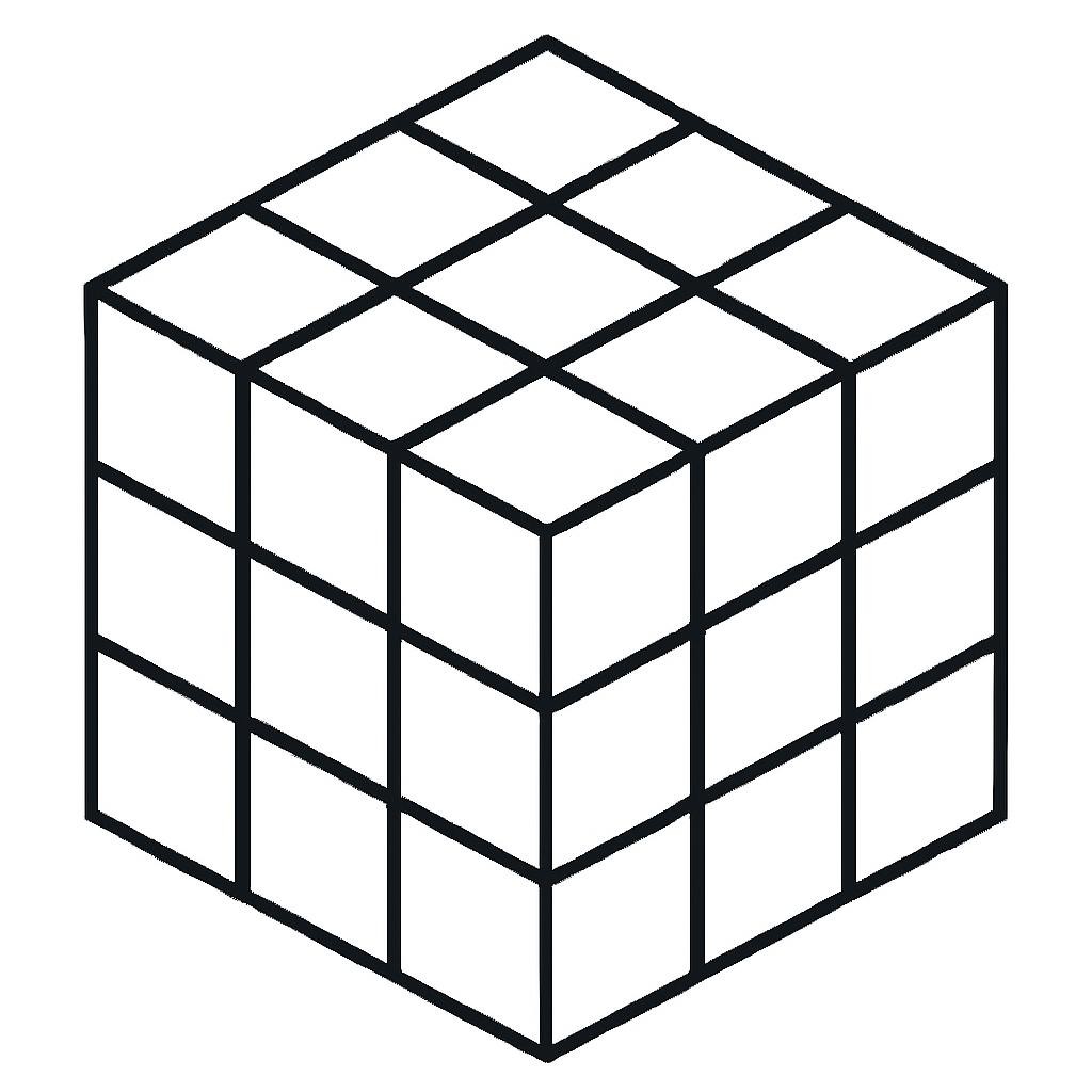 27 кубиков
