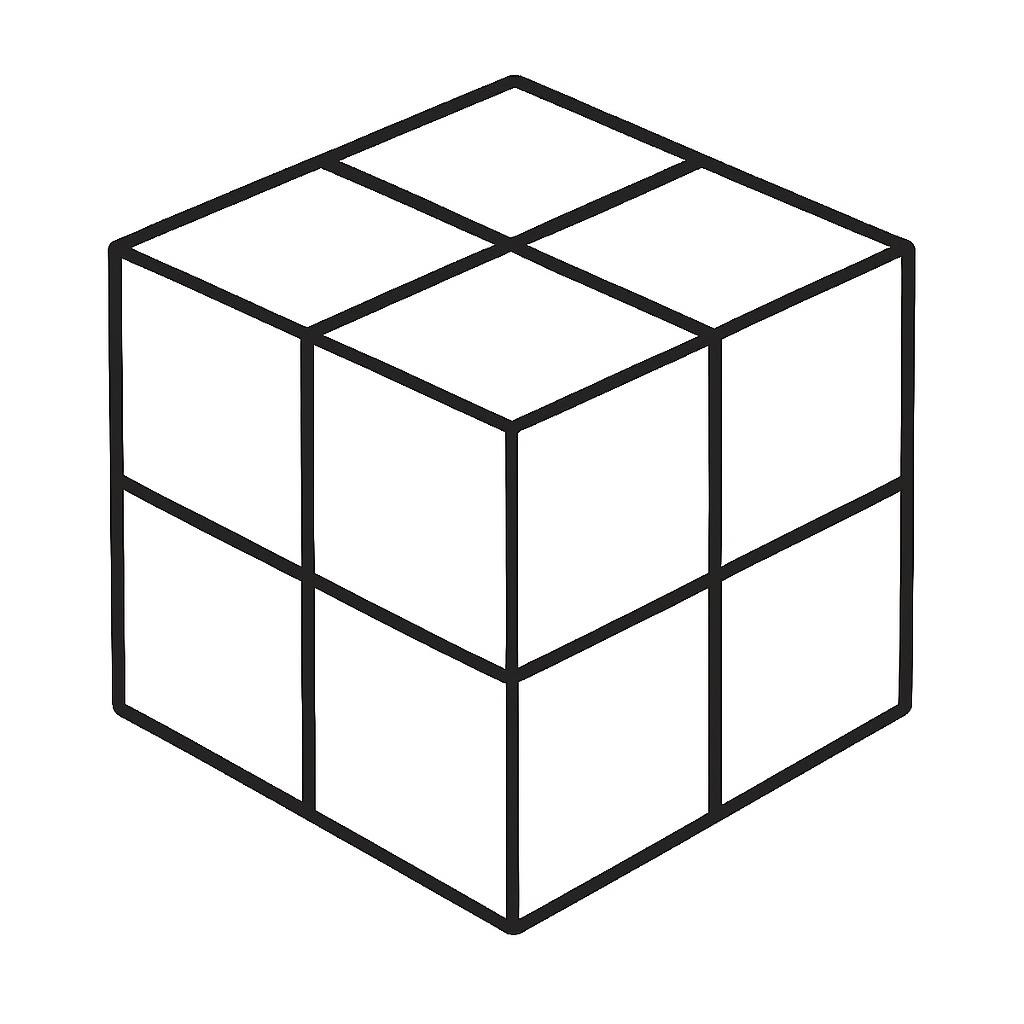 8 кубиков
