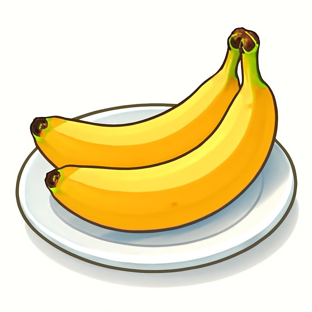 2 банана