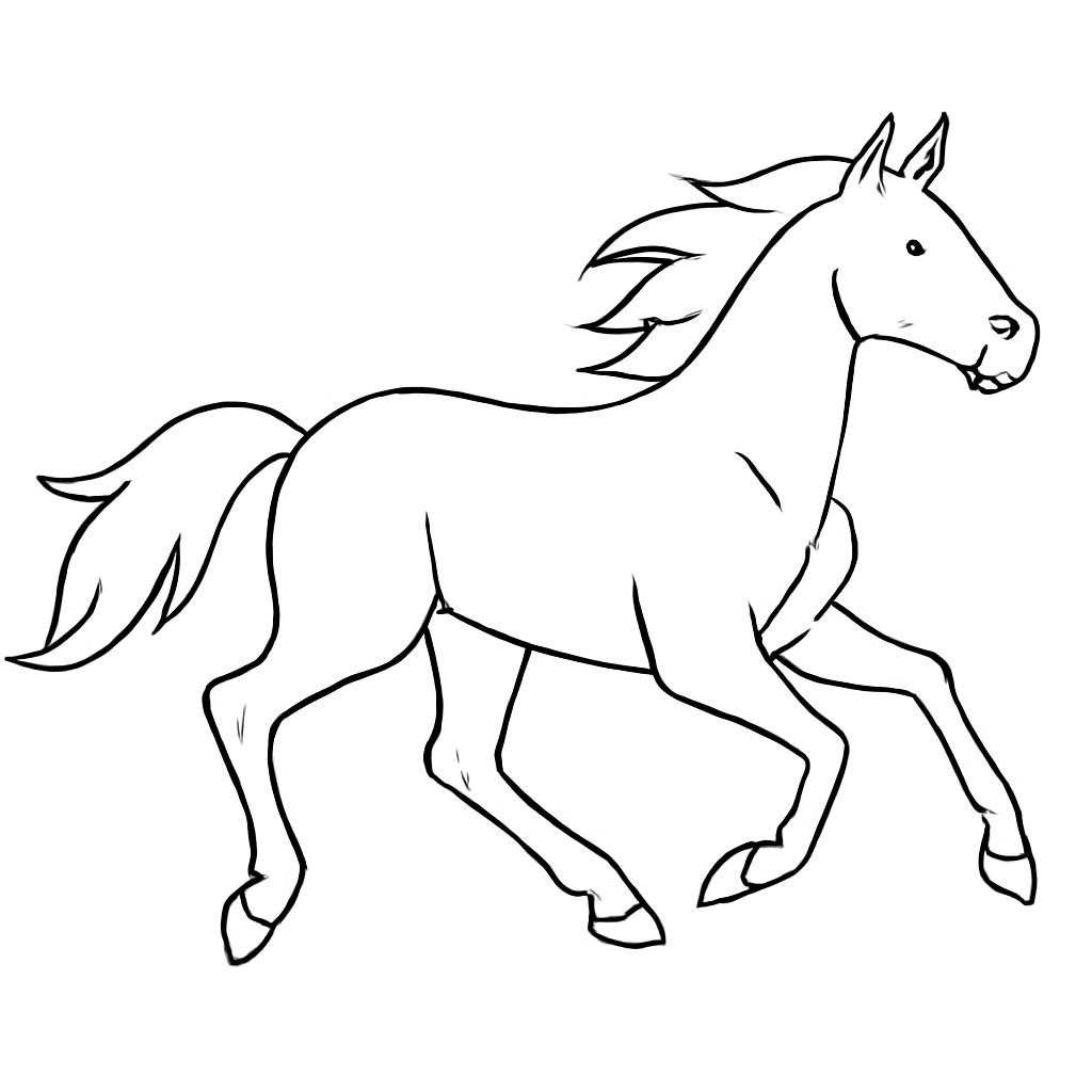 Лошадь