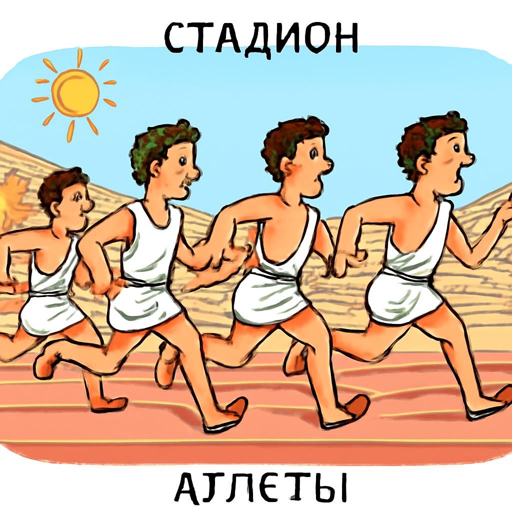 Слайд 15 «Олимпийские игры» — иллюстрация к презентации «Древняя Греция: Колыбель европейской цивилизации» по истории для 5 класса