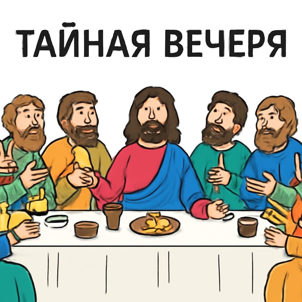 Слайд 8 «Апостолы в искусстве» — иллюстрация к презентации «12 учеников Христа» по истории для 3 класса