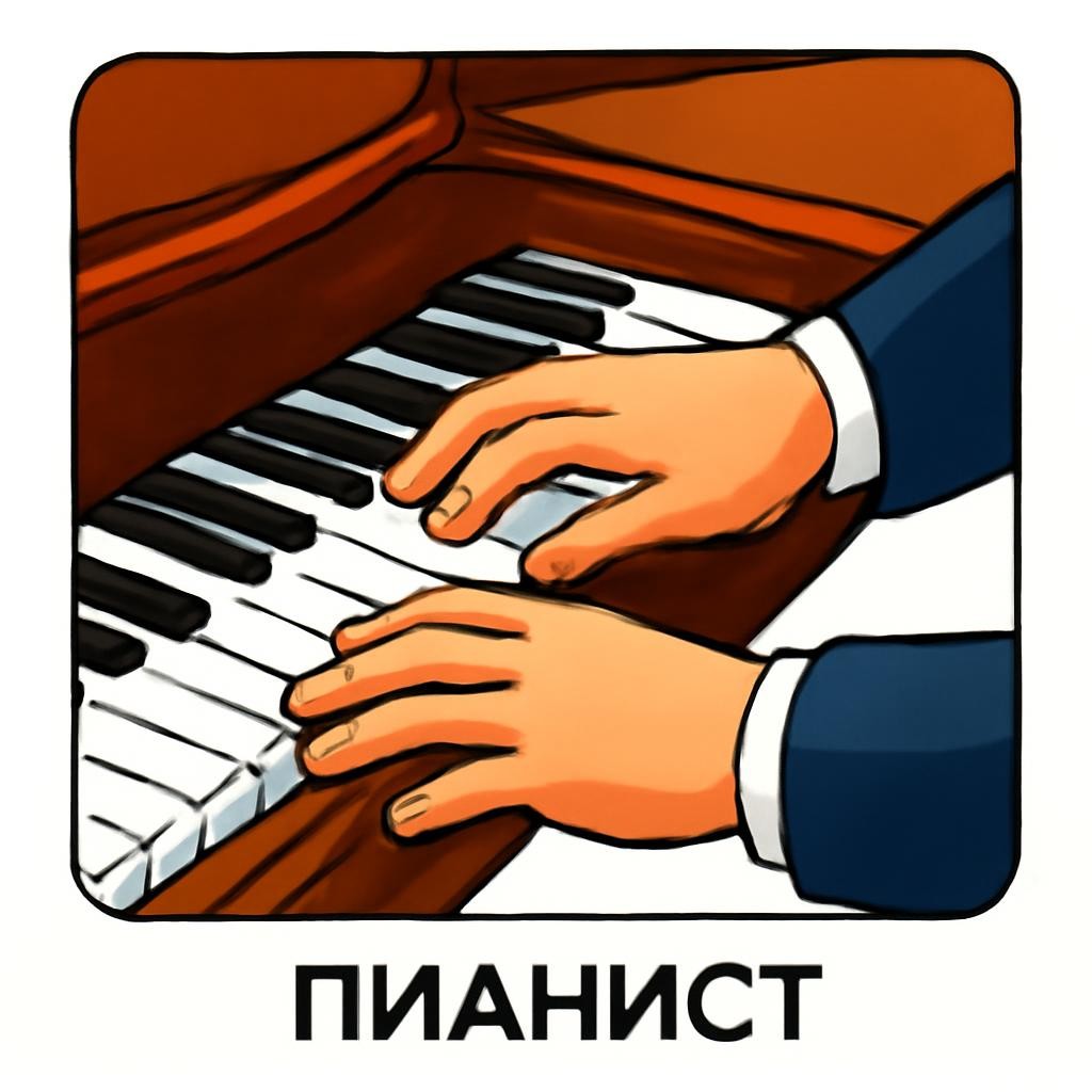 Слайд 9 «Инструмент — продолжение рук» — иллюстрация к презентации «Мастерство исполнителя» по математике для 3 класса