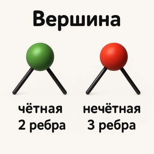 Слайд 13 — иллюстрация к презентации «Магия графов» по вероятности и статистике для 7 класса