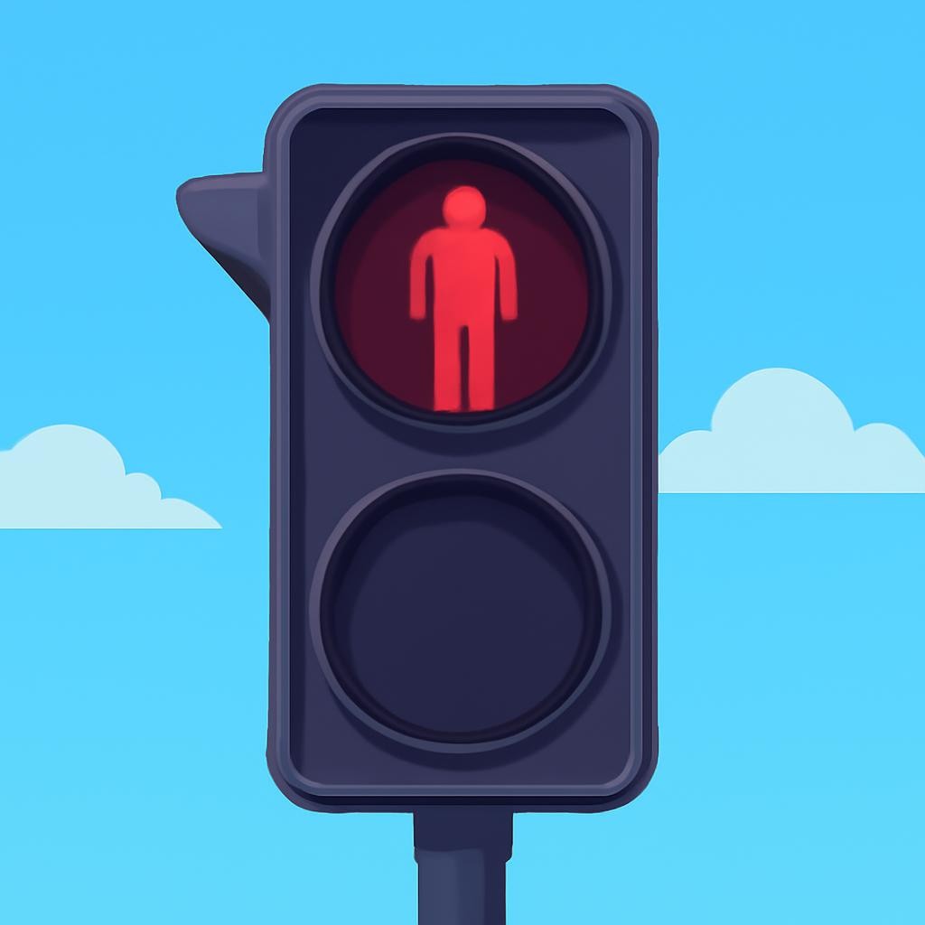 Слайд 13 «Traffic Lights» — иллюстрация к презентации «In the Streets» по английскому языку для 6 класса
